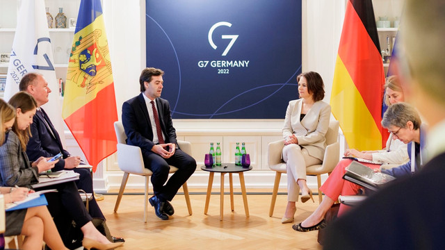 FOTO | Nicu Popescu participă în premieră la întâlnirea miniștrilor de Externe ai țărilor G7