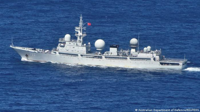 Australia acuză un „act de agresiune”: Navă a Chinei, misiune de spionaj pe coasta de vest australiană
