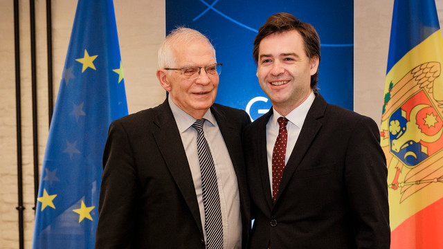 Vicepremierul Nicu Popescu a avut o întrevedere cu șeful diplomației UE, Josep Borrell