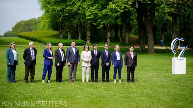 Miniștrii de externe din G7 fac noi presiuni asupra Rusiei
