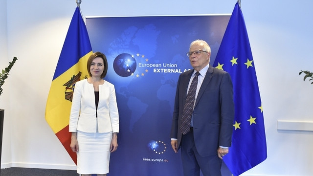 Consecințele războiului din Ucraina, discutate de președinta Maia Sandu cu șeful diplomației UE, Josep Borrell
