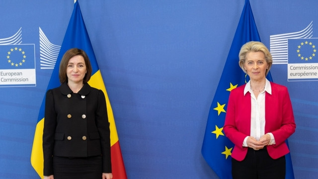 Președinta Maia Sandu a discutat cu președinta Comisiei Europene, Ursula von der Leyen 
