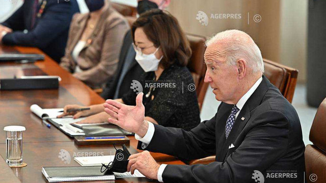 SUA: Joe Biden semnează legea ce acordă un ajutor de 40 de miliarde de dolari pentru Ucraina