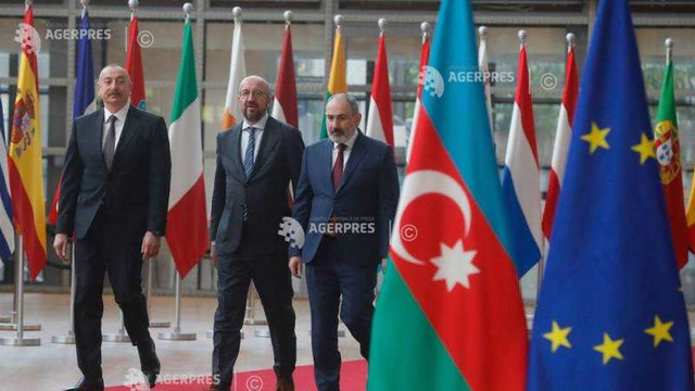 Nagorno-Karabah: Armenia și Azerbaidjan au convenit să avanseze spre un tratat de pace, anunță președintele Consiliului European