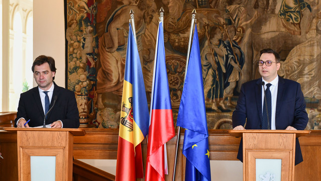 Agenda de integrare europeană a țării noastre și posibilitățile de aprofundare a dialogului bilateral discutate de ministrul Nicu Popescu cu omologul ceh Jan Lipavský

