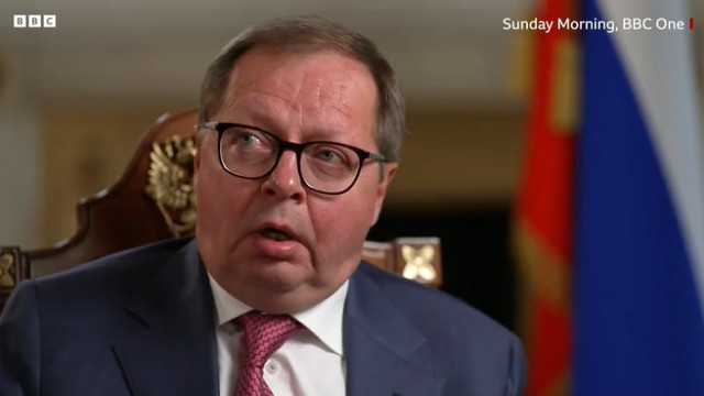 Ambasadorul Rusiei la Londra „nu crede” că țara sa va folosi arma nucleară împotriva Ucrainei
