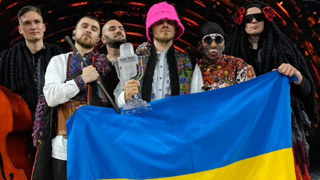 Kalush Orchestra a vândut trofeul Eurovision. Cu suma obținută se vor cumpăra trei drone pentru Ucraina