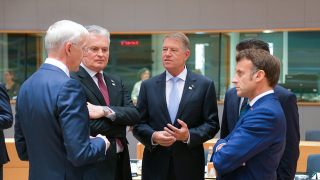 Președintele României le-a cerut liderilor UE sprijin pentru Republica Moldova și i-a avertizat că riscurile la Marea Neagră sunt în creștere
