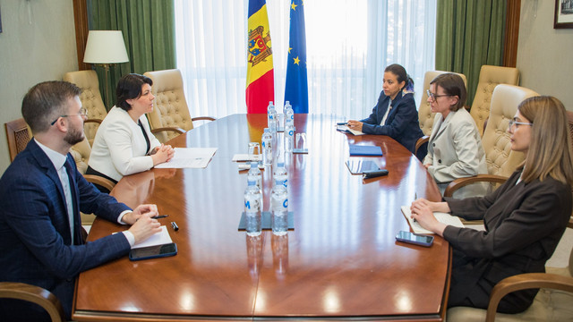 Prim-ministra Natalia Gavrilița s-a întâlnit cu directoarea Biroului regional PNUD, Mirjana Špoljarić Egger. Cele mai importante subiecte care au fost discutate 