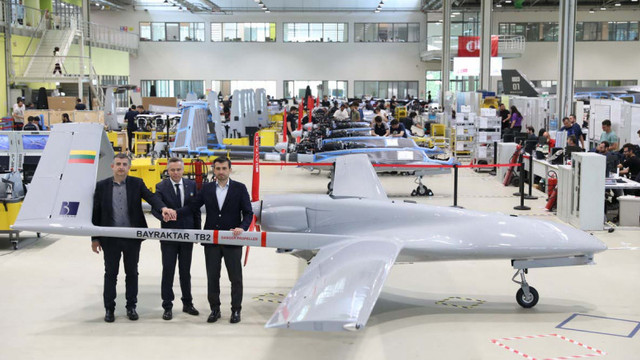 Turcia donează Ucrainei drona Bayraktar pentru care Lituania a colectat bani în cadrul unei chete publice