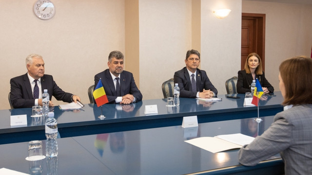 Situația dificilă regională și agenda moldo-română, discutate la întrevederea dintre Maia Sandu cu delegația Camerei Deputaților din Parlamentul României