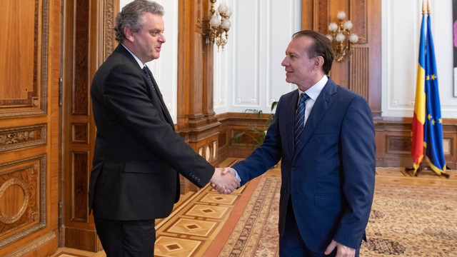 Vicepremierul pentru reintegrare Oleg Serebrian a avut o întrevedere cu președintele Senatului României Florin Cîțu