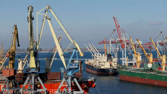Ucraina nu va demina portul Odesa pentru exportul de cereale