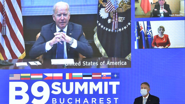 Joe Biden a transmis un mesaj pentru Klaus Iohannis și ceilalți lideri regionali în ajunul summitului „București 9”: SUA se angajează să apere flancul estic al NATO