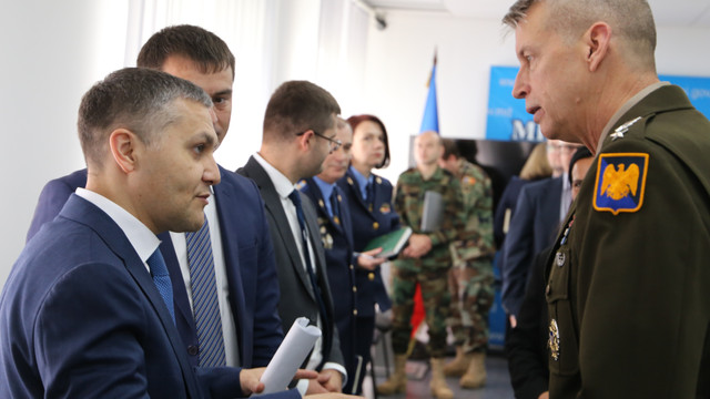 Comandantul Gărzilor Naționale ale SUA, întrevedere cu reprezentanții Ministerului de Interne de la Chișinău
