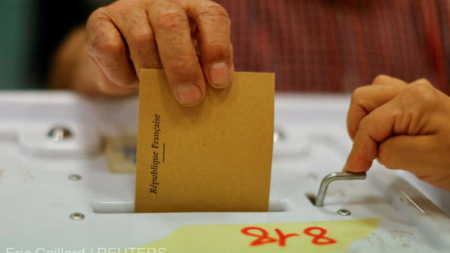 Franța: Prezență la vot de 18% până la prânz în primul tur al alegerilor legislative
