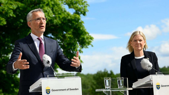 Jens Stoltenberg afirmă că Suedia a făcut „pași importanți” în vederea îndeplinirii condițiilor puse de Turcia pentru a aproba aderarea la NATO
