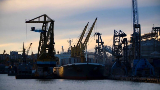Ucraina cere extinderea capacității portului Constanța pentru a-și exporta cerealele
