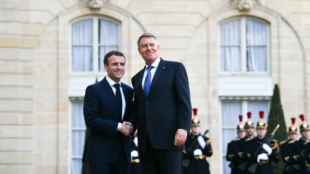 Emmanuel Macron și Klaus Iohannis se întâlnesc astăzi, 15 iunie, la Baza Aeriană „Mihail Kogălniceanu” din județul Constanța