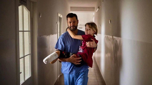 FOTO | Ucraina / Ziua medicilor: Zilnic, în cele mai dure condiții