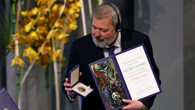 Jurnalistul rus care a câștigat Premiul Nobel pentru Pace își vinde medalia pentru copiii din Ucraina
