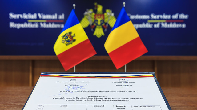 Republica Moldova și România au semnat un plan comun de acțiuni privind fluidizarea traficului transfrontalier