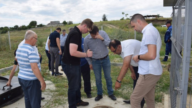 FOTO | Locuitorii orașului Ungheni au apă de calitate grație unui proiect finanțat de UE