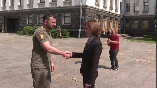 Volodimir Zelenski, la întâlnirea cu Maia Sandu: Avem nu doar o graniță comună cu Republica Moldova, ci și valori și aspirații