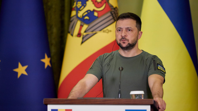 Volodimir Zelenski, după întâlnirea cu Maia Sandu: Ucraina și Republica Moldova se confruntă cu amenințări comune, bazate pe agresiunea Rusiei