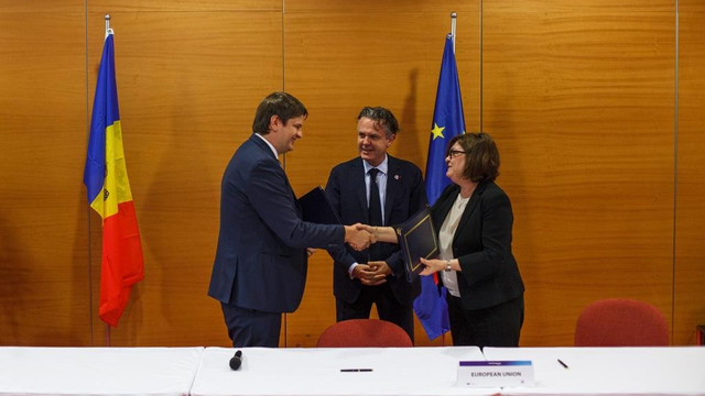 Andrei Spînu: Republica Moldova a semnat acordul de liberalizare a transportului de mărfuri cu Uniunea Europeană