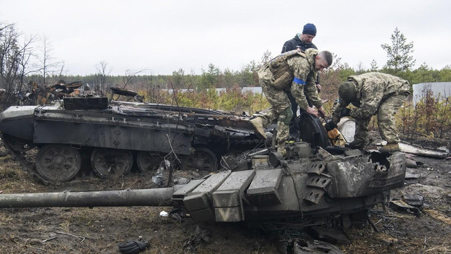 150 de militari ruși au fost uciși în Ucraina în ultimele 24 de ore, anunță Armata ucraineană