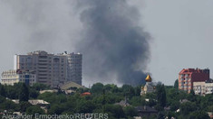 Ucraina: Continuă evacuarea civililor din Sloviansk în fața înaintării trupelor ruse