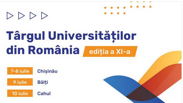Continuă cea de-a XI-a ediția a Târgului Universităților din România. Astăzi, oferta educațională de peste Prut poposește la Cahul