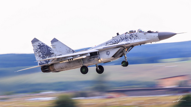 Ucraina va primi întreaga flotă de avioane MiG-29 a Slovaciei