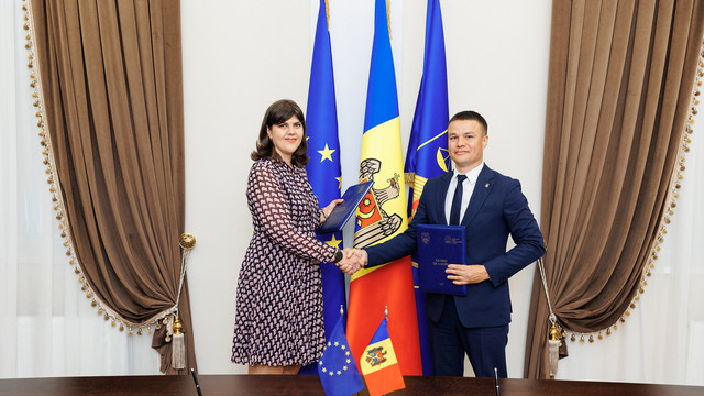 A fost semnat un acord de colaborare dintre Parchetul European și Procuratura Generală a Rep. Moldova 