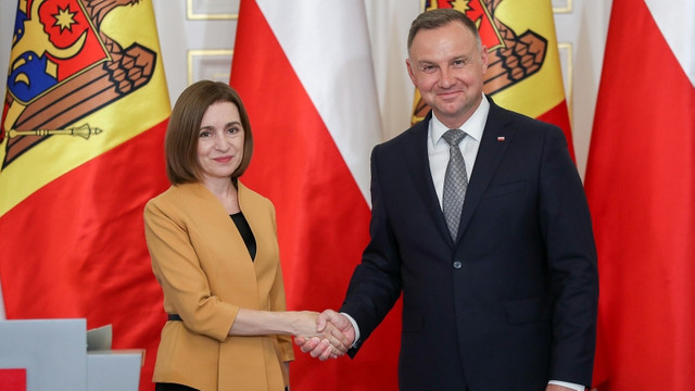 Președintele polonez, Andrzej Duda: Este absolut justificat ca întreaga comunitate europeană, țări care se află într-o poziție financiară mai bună, să susțină Republica Moldova