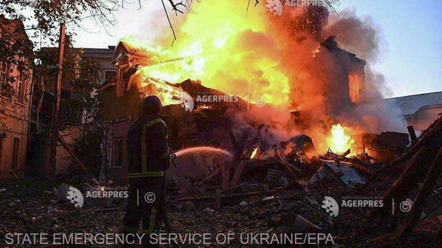 Ucraina: Peste zece explozii puternice la Nikolaev, două mari universități, lovite de rachete rusești