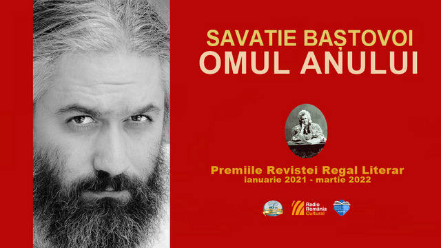 Scriitorul Savatie Baștovoi, desemnat Omul Anului de revista Regal Literar

