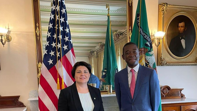 Prim-ministrul Natalia Gavrilița a avut o întâlnire în SUA, cu secretarul adjunct al Trezoreriei americane