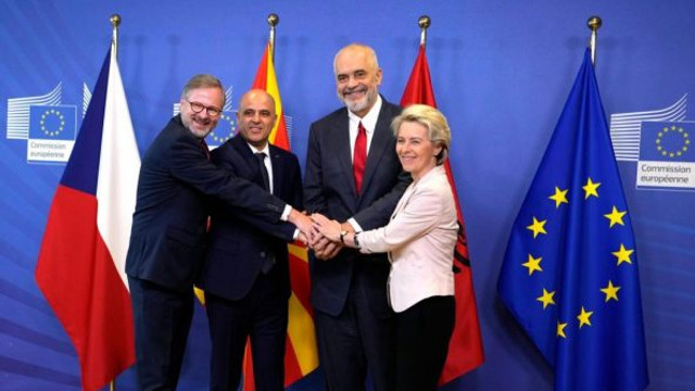 UE a deschis negocierile de aderare cu Albania și Macedonia de Nord