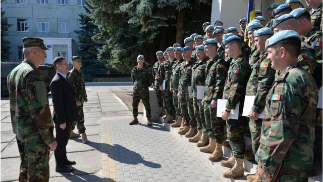 Cel de-al 16-lea contingent de militari detașați în Kosovo a revenit la Chișinău