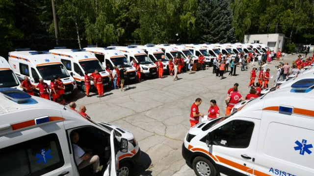 30 de ambulanțe noi pentru Serviciul de asistență medicală urgentă prespitalicească