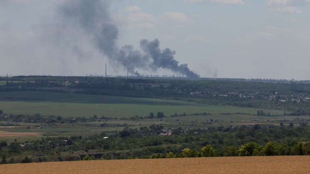 Ucraina: Forțele ruse vizează încercuirea termocentralei de la Vuhlehirsk