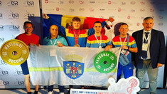 Șase halterofili au urcat pe podium la Europenele U15 și U17

