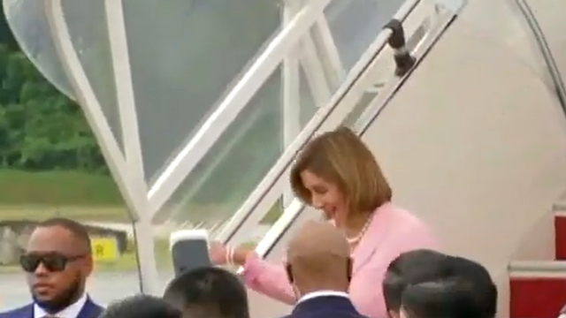 Nancy Pelosi și-a încheiat vizita în Taiwan