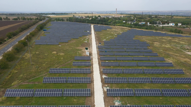 Cel mai mare parc fotovoltaic din Republica Moldova vinde energie electrică cu 0,88 lei/kW