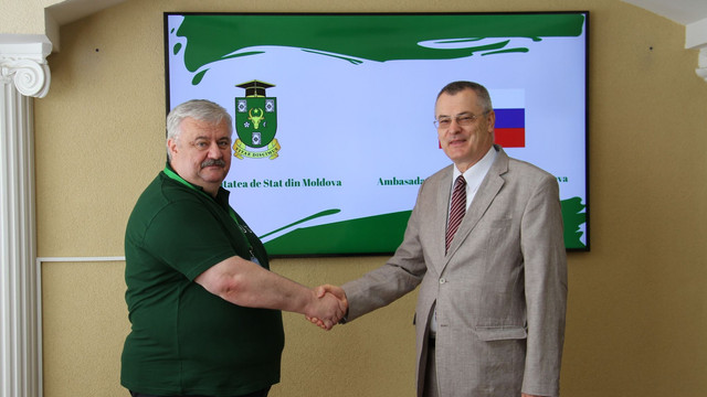 Ambasadorul Republicii Slovacia în Republica Moldova, E.S. Pavol IVAN– în vizită la Universitatea de Stat din Moldova