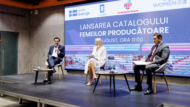 Vicepremierul Nicu Popescu a participat la evenimentul de lansare a Catalogului femeilor producătoare „Cumpără local, Natural, Sustenabil”