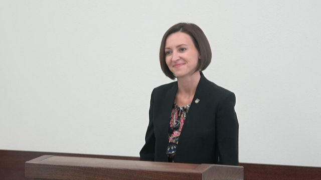 Noua șefă a Procuraturii Anticorupție, Veronica Dragalin, a depus astăzi jurământul de învestire