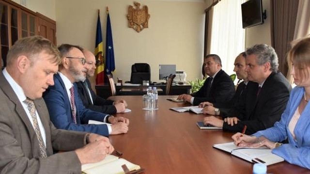 Viceprim-ministrul Oleg Serebrian a avut o întrevedere cu Reprezentantul Special al Ucrainei pentru reglementarea transnistreană, Yuri Klimenko